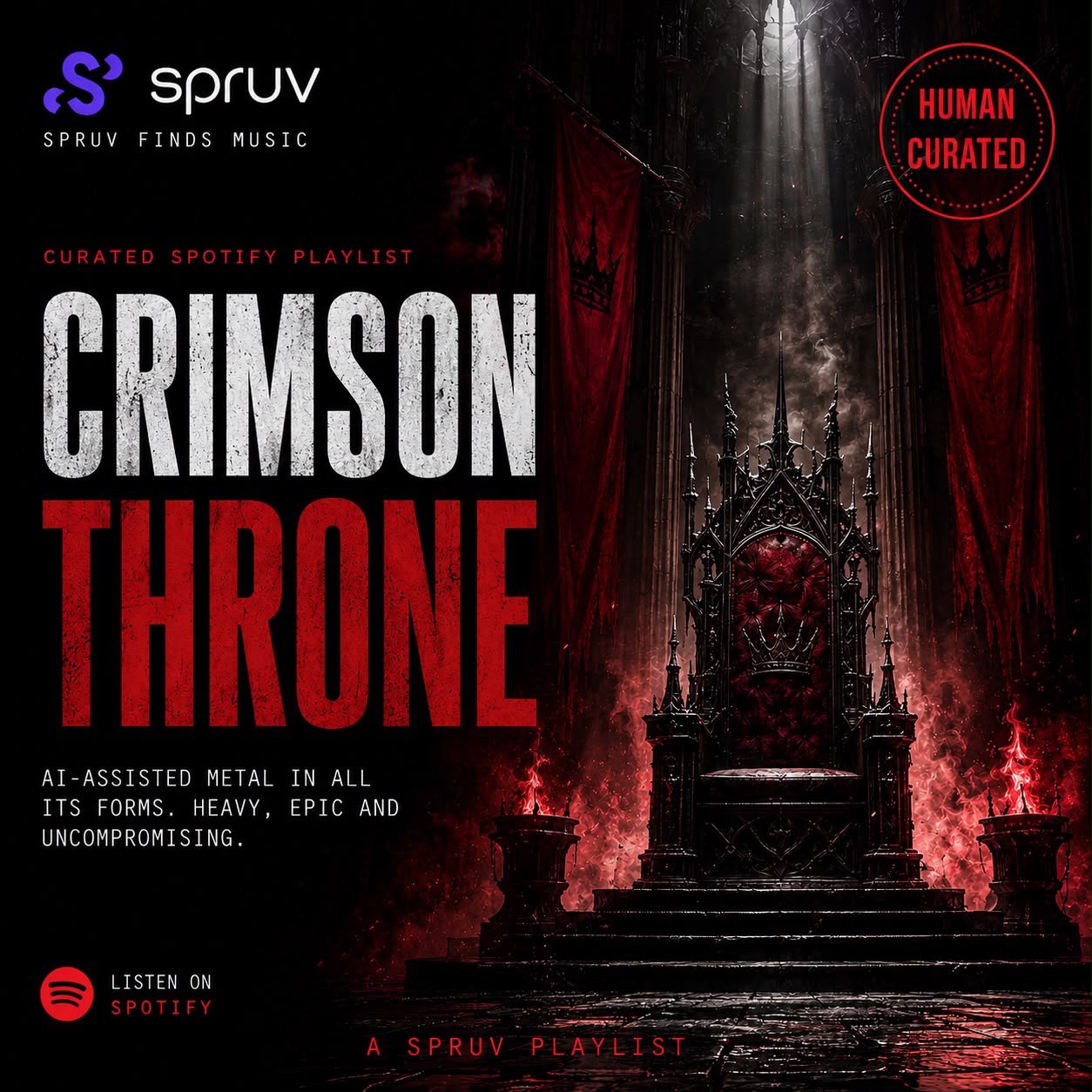 Crimson Throne playlist cover